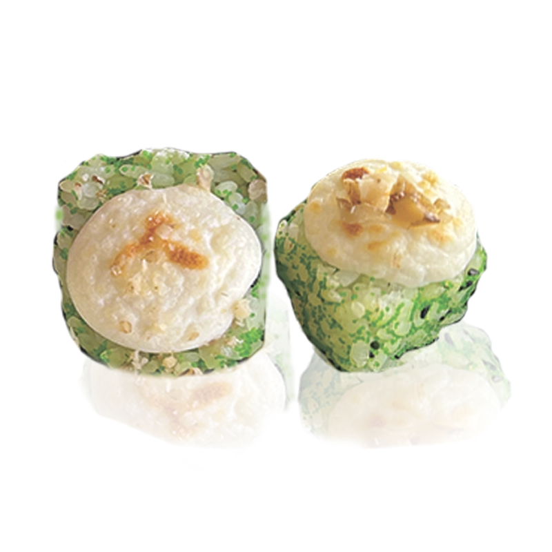 Запеченные роллы с кальмаром и ореховым соусом, пиццерия Калина Каневская