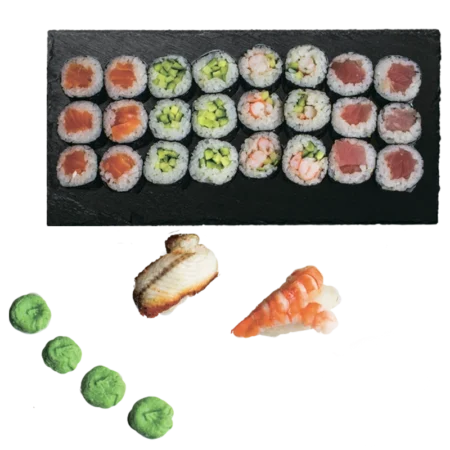 Сет Сакура с классическими роллами, пиццерия Калина Каневская